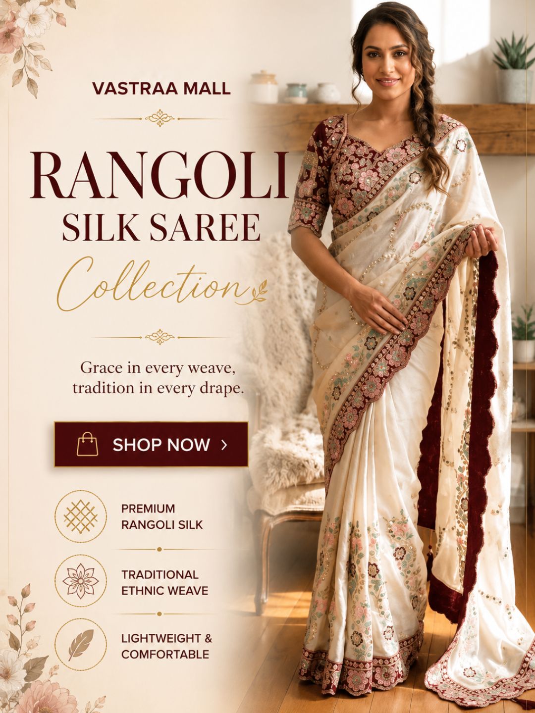 Rangoli Silk